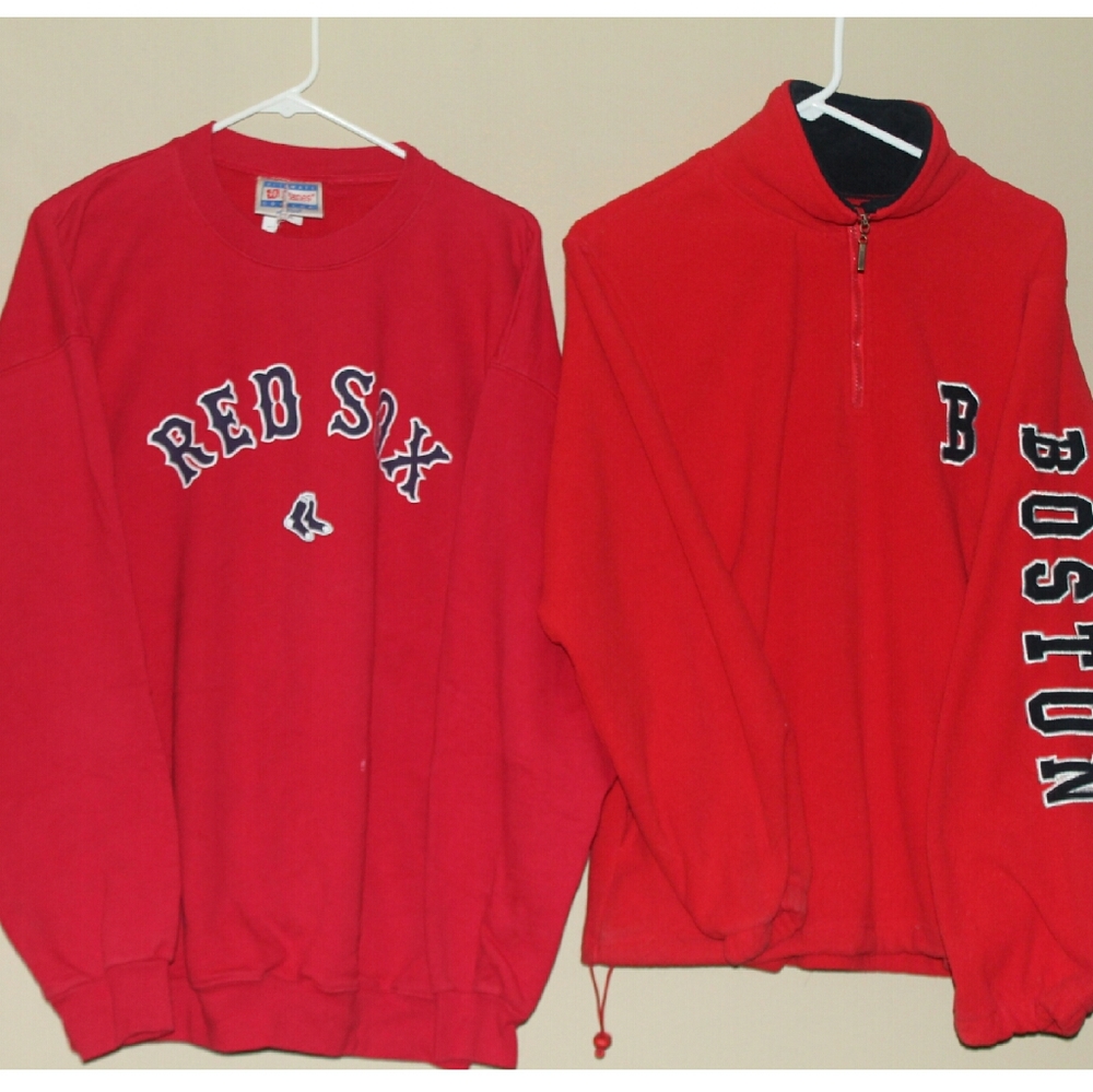 Red Sox sweatshirt & Boston Fleece pullover